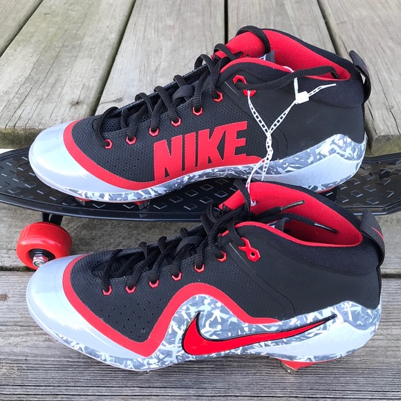 NEW Nike Mike Trout Metal MLB Baseball Cleats - Picture 4 of 8